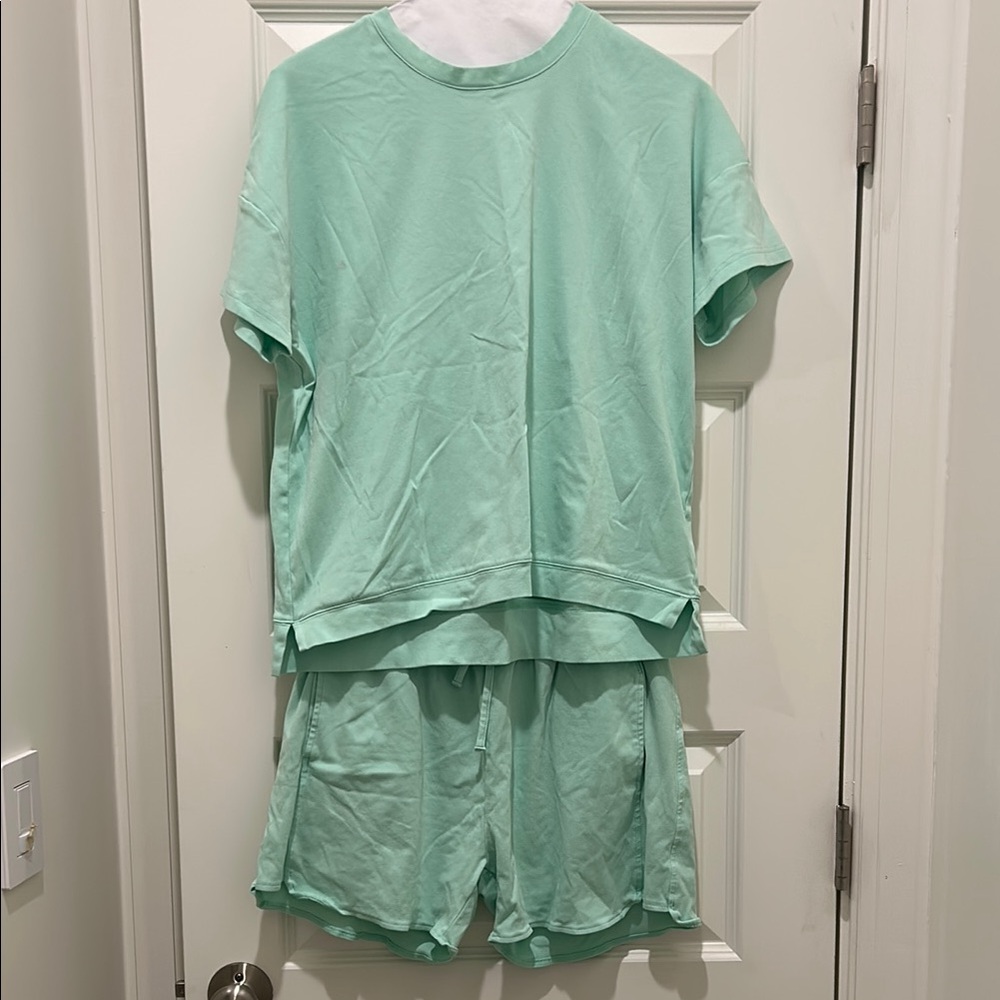 SweetHoney Mint Green Lounge Set